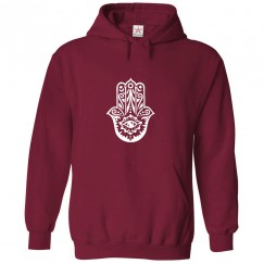 Hamsa Historical Symbol Unisex Classic Kids and Adults Pullover Hoodie